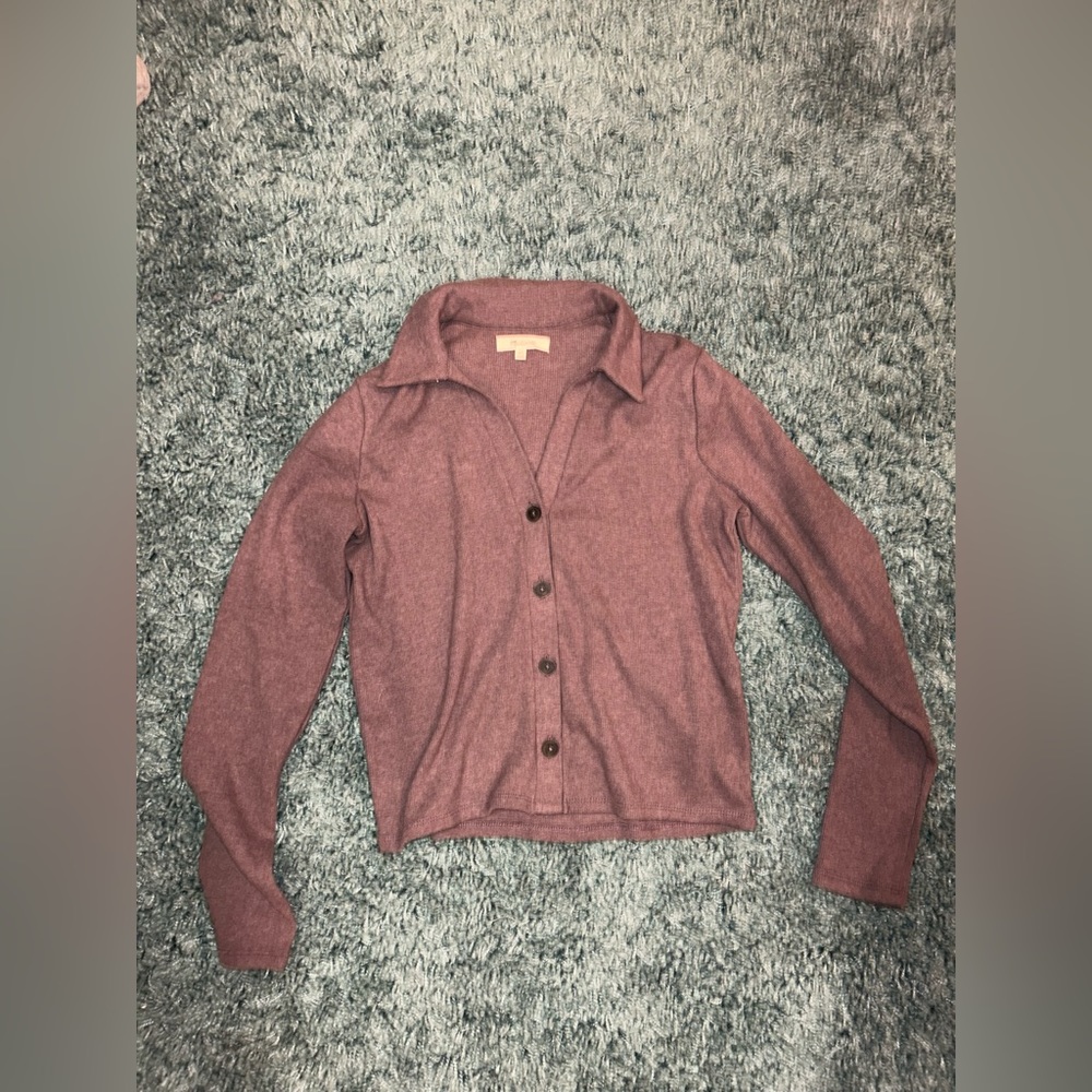 Madewell Long Sleeve Collared Shirt